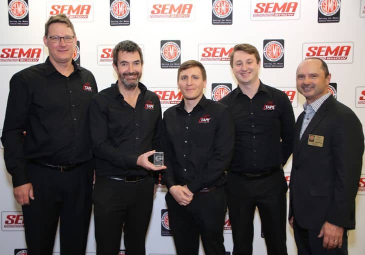 JTAPE team at the SEMA awards