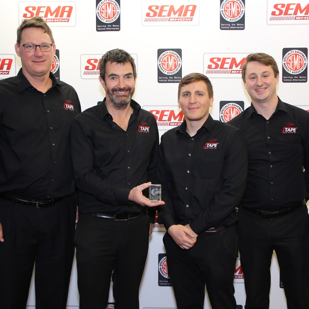 JTAPE employees at SEMA awards
