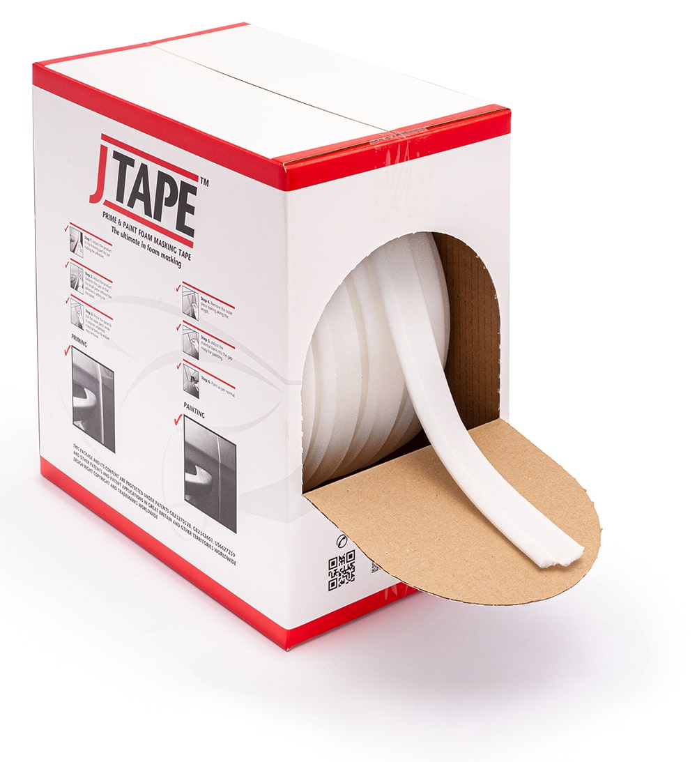 JTAPE 1012.2025 20mmx25m No Edge Blending Tape Plus Foam Tape 
