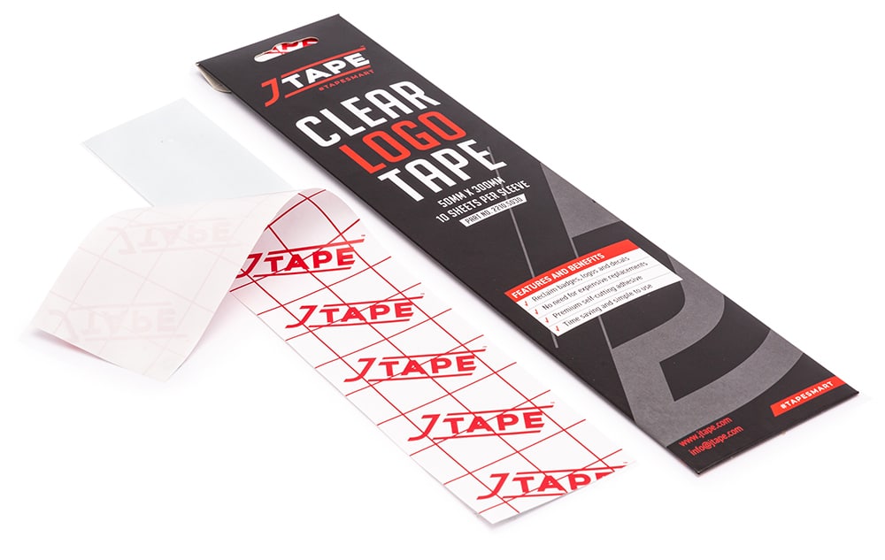 JTAPE clear logo tape