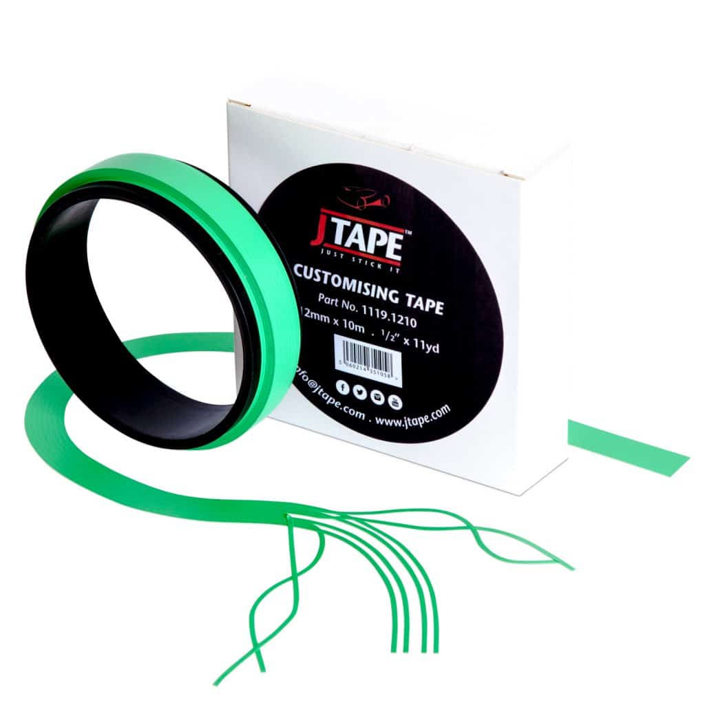 green customising tape