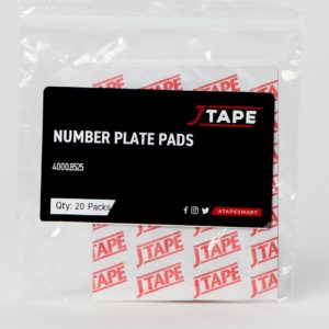 JTAPE number plate pads