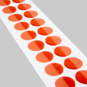 orange parking sensor masking discs