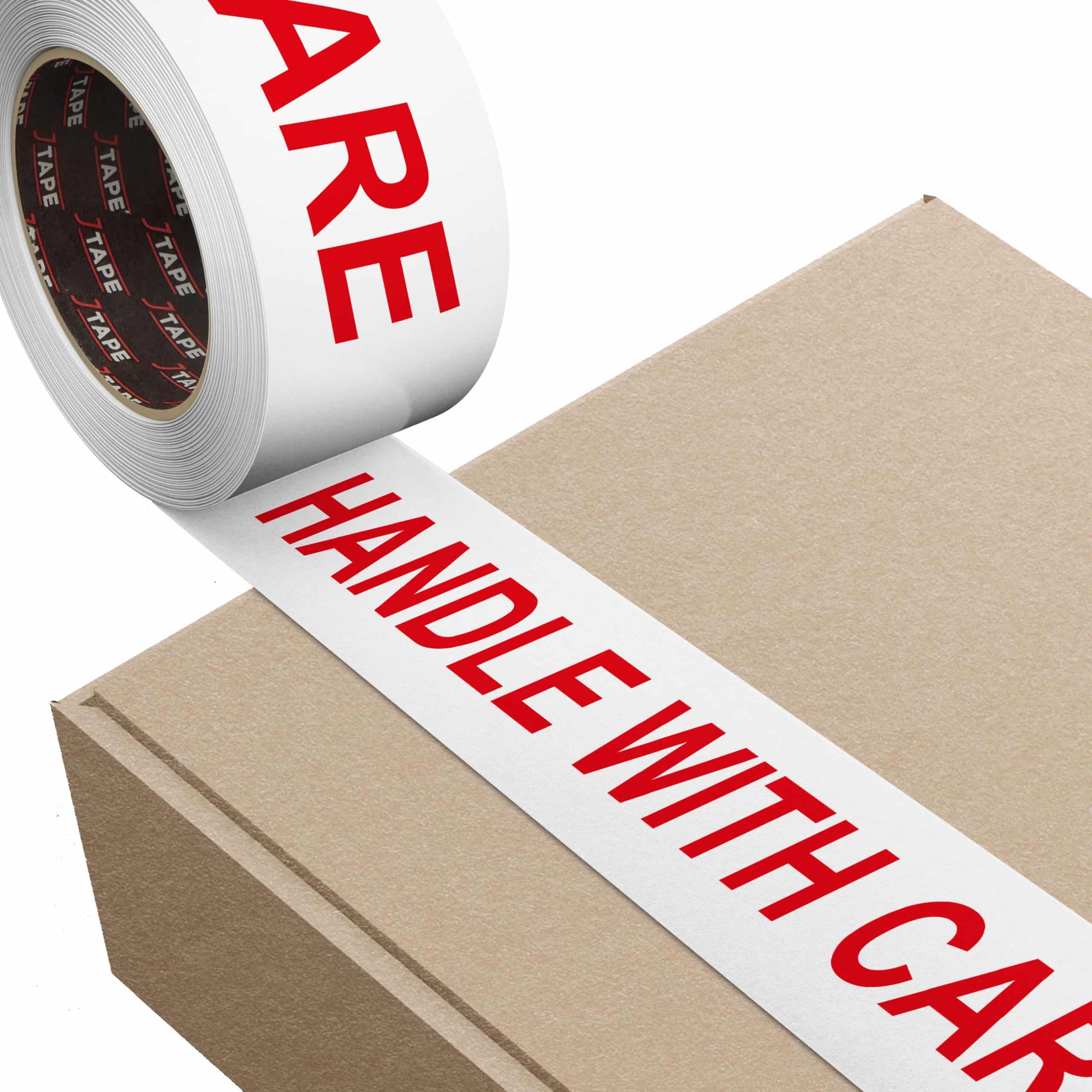 Pre-Printed Packaging Tape - Handle With Care