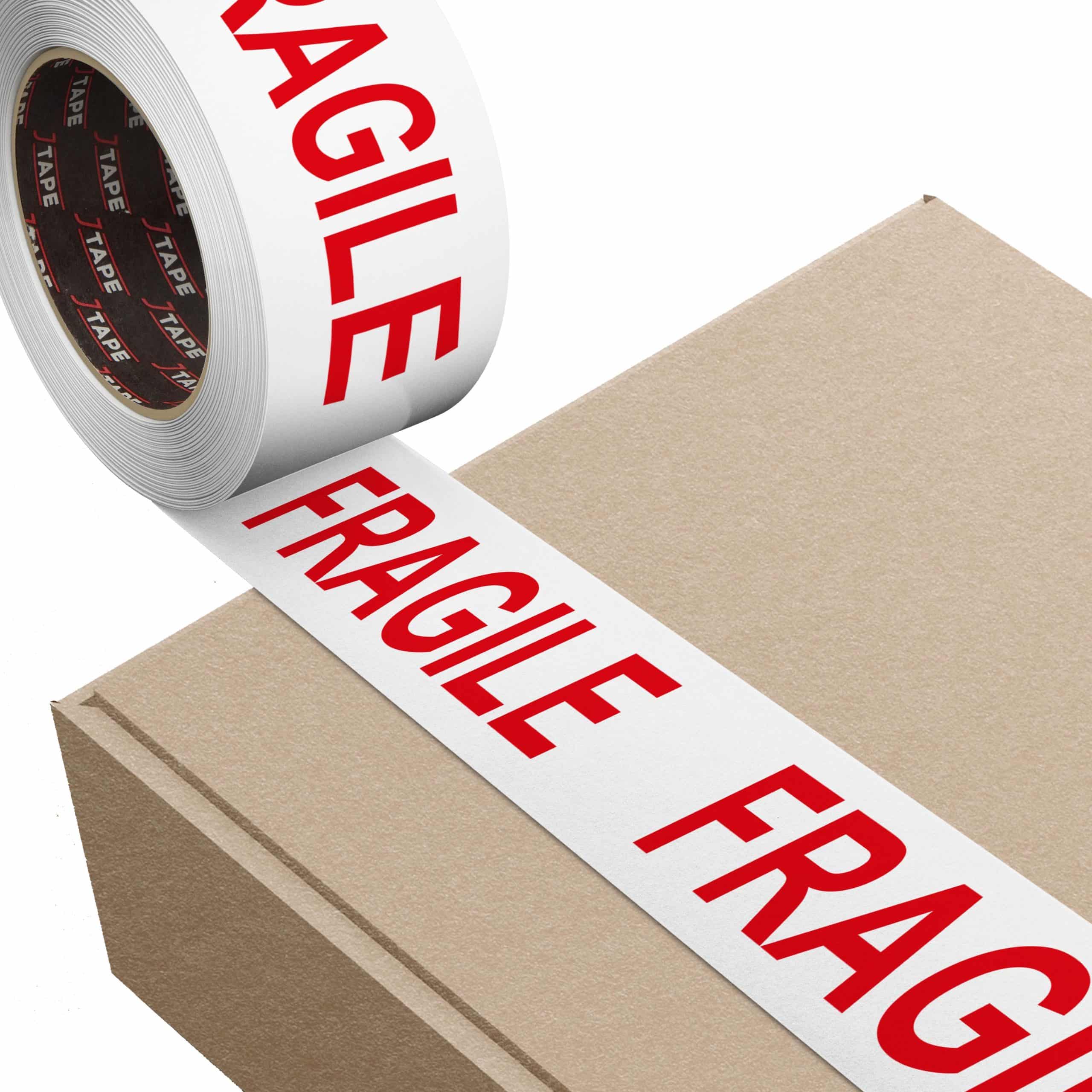 Pre-Printed Packaging Tape - Fragile