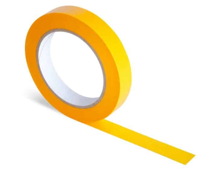 Image of yellow precision tape