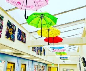 art exhibition - umbrellas 