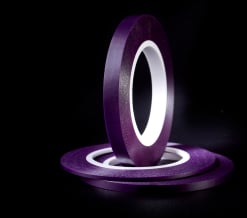 Fine line masking tapes