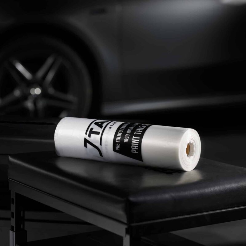 Pre-Folded Clear Masking Film